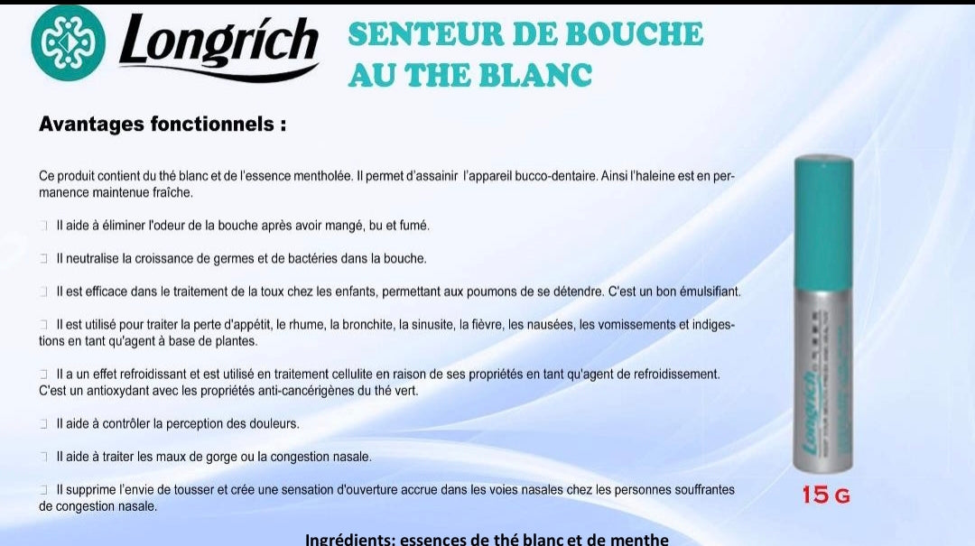 Spray Buccal Longrich