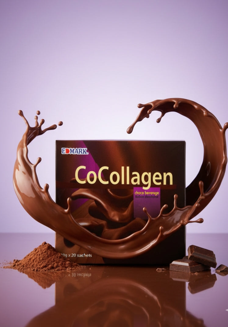 Edmark Cocollagen – Boisson Chocolatée Anti-Âge & Beauté
